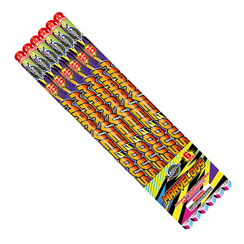 10 SHOT MARVELOUS - Samurai Fireworks