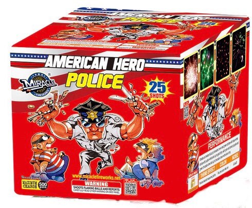 AMERICAN HERO (1 PIECE) - Samurai Fireworks