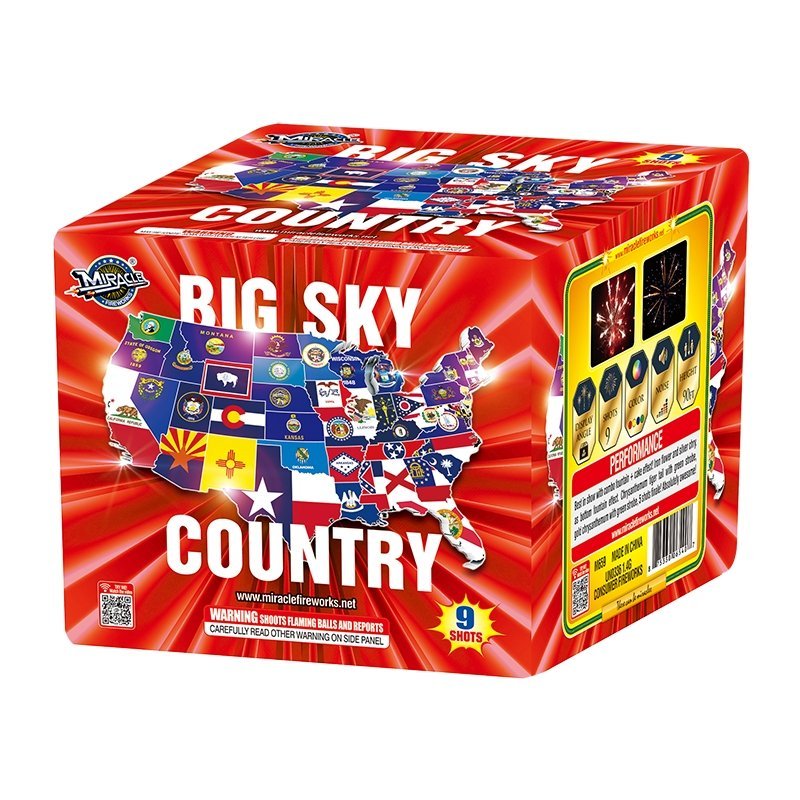 BIG SKY COUNTRY - Samurai Fireworks