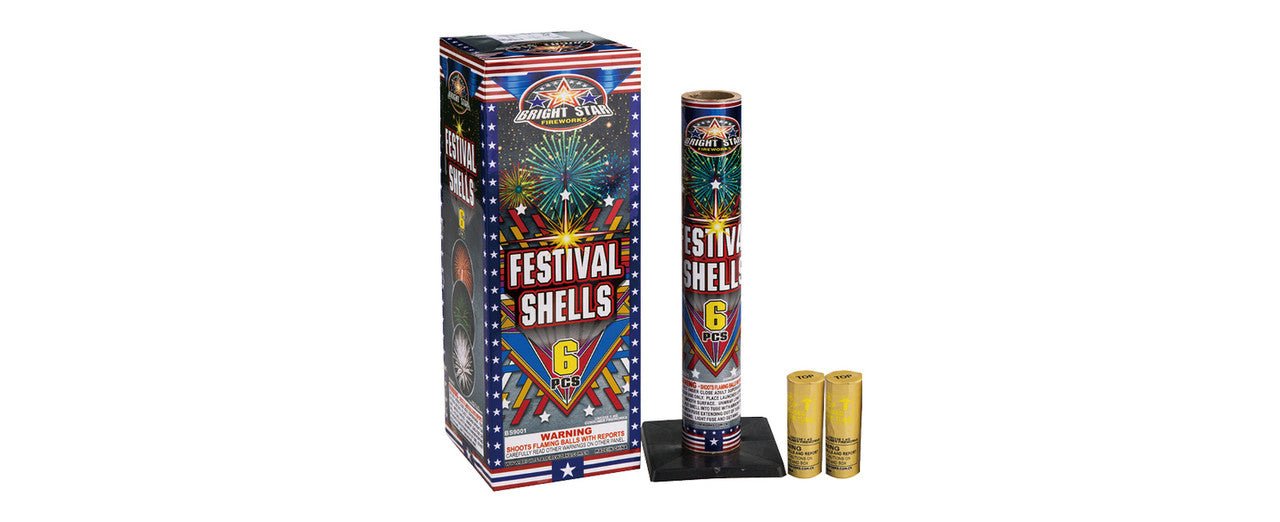 FESTIVAL SHELLS - Samurai Fireworks
