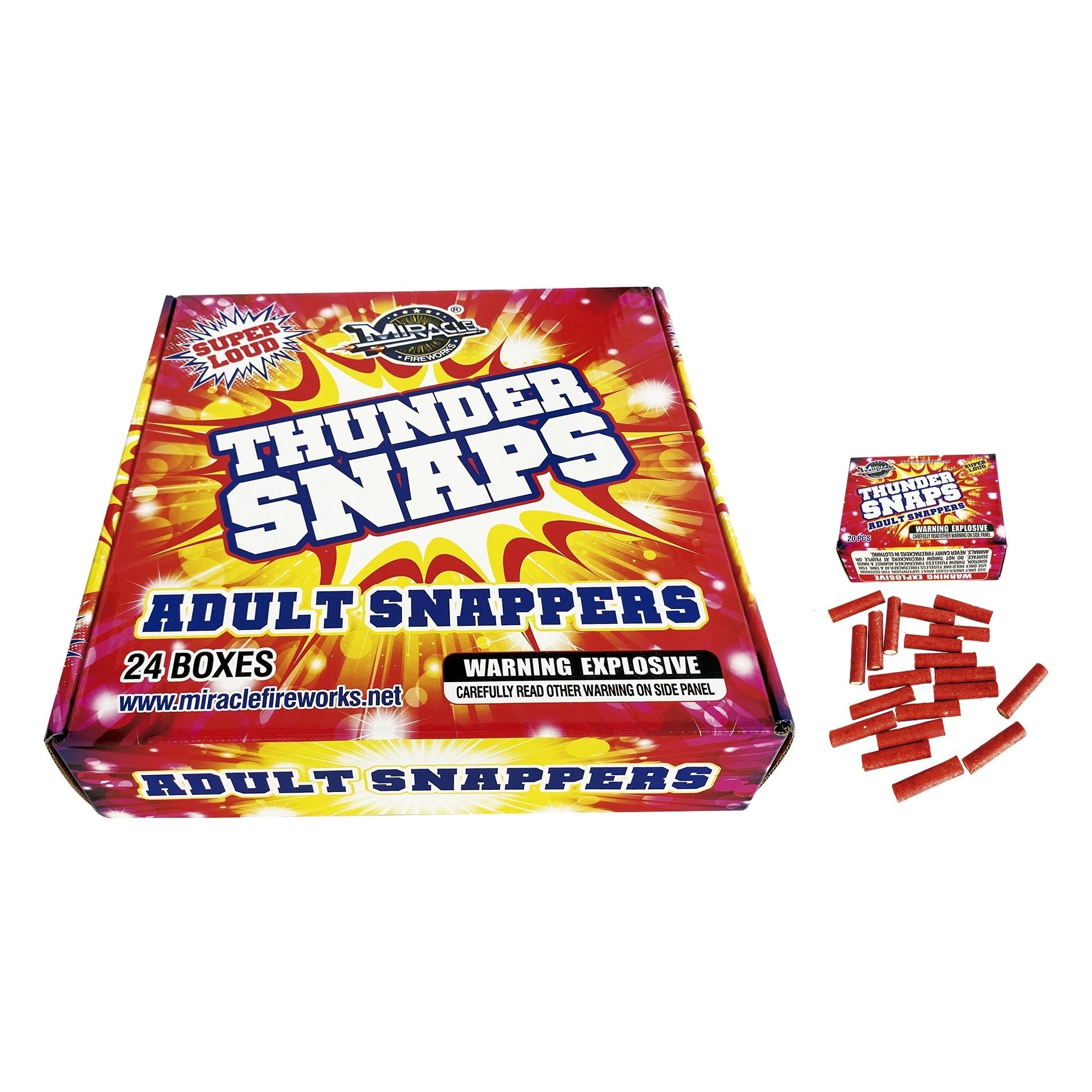 THUNDER SNAPS - 1 Pack - Samurai Fireworks