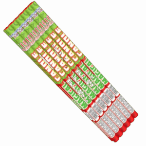 Assorted fireworks pack display